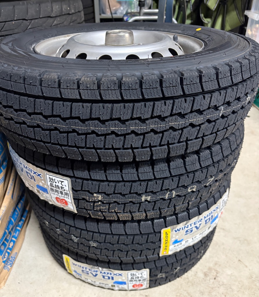 WINTER MAXX 2025年製 ダンロップ ウインターマックス SV01