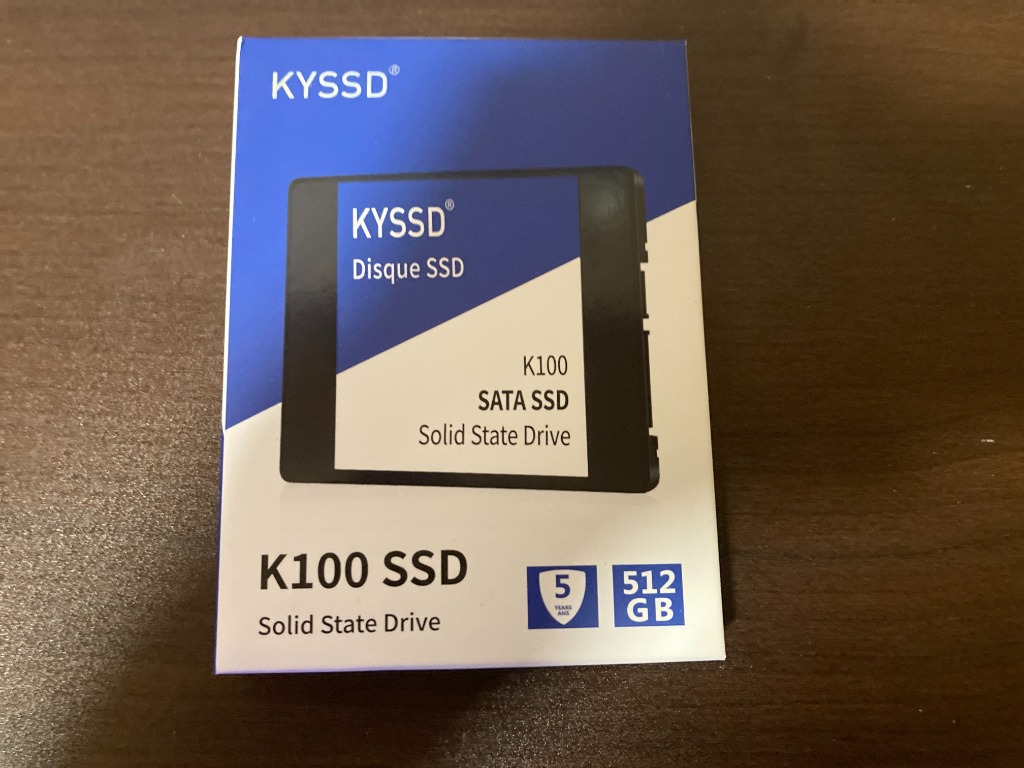 送料無料新品 KYSSD K100シリーズSSD 2.5インチ内蔵SSD 512GB
