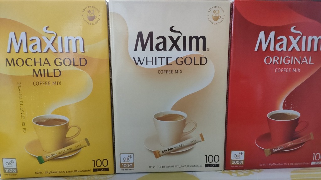 Maxim Coffee モカゴールド100個入 +オリジナル100個入 (オリジナル