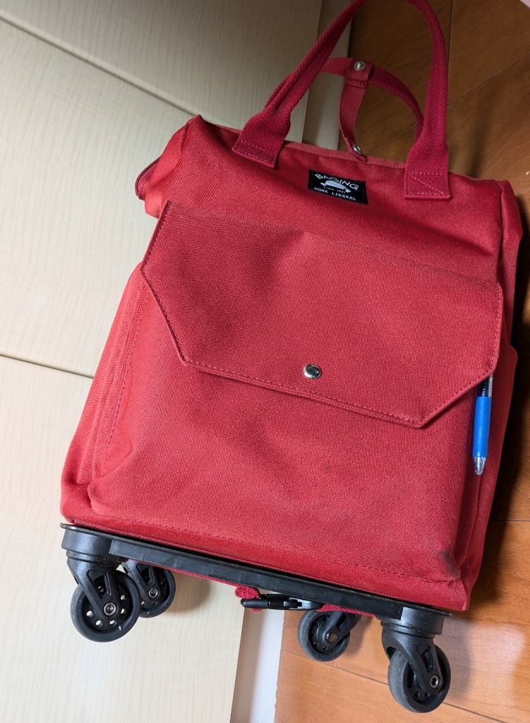 キャリーカート 機内持ち込み キャリーバッグ リュックタイプ 横