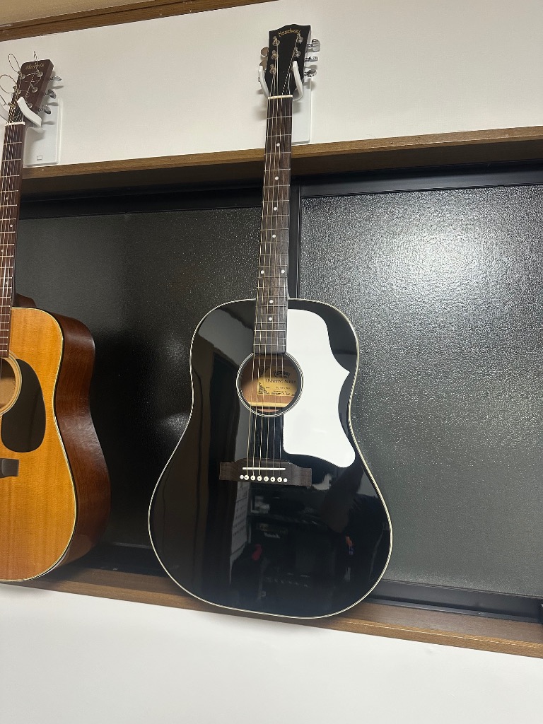 Headway アコースティックギター HJ-45S BLK(レビュー特典付き