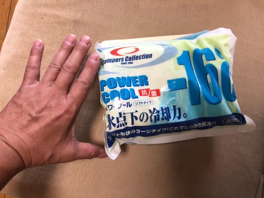 山善 キャンパーズコレクション 保冷剤パワークール ソフト -16℃ 800g