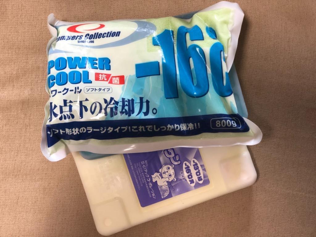 山善 キャンパーズコレクション 保冷剤パワークール ソフト -16℃ 800g