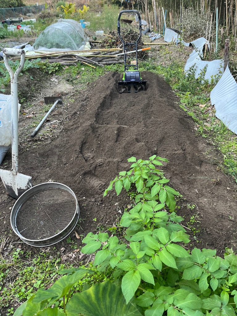 耕運機 耕うん機 家庭用 充電式 36V ハイパワー 耕耘機 1台