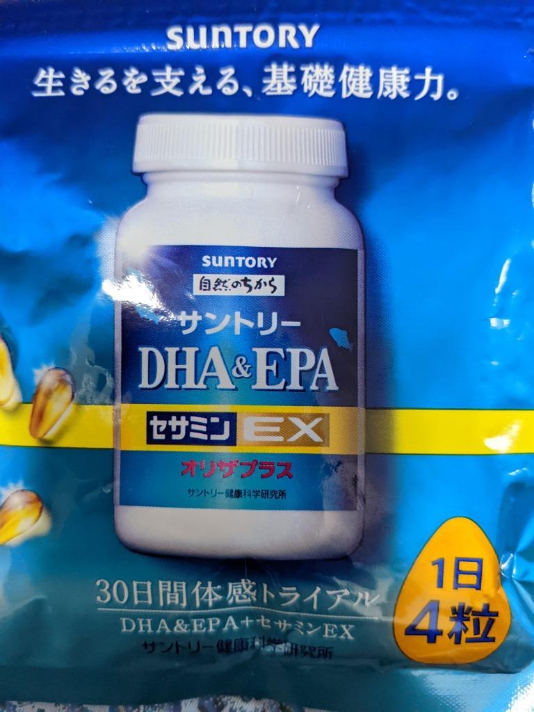 DHA＆EPA+セサミンEX 120粒 30日分 サントリー DHA・EPA セサミン :sant01:ココロとツバサ - 通販 -  Yahoo!ショッピング