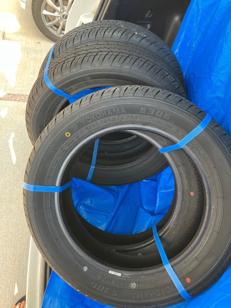 全国送料込☆ヨコハマS306☆155/65R14☆2025年製☆軽自動車 ヨコハマタイヤ 155/65R14 75S S306 2025年製造品 ヨコハマ 軽