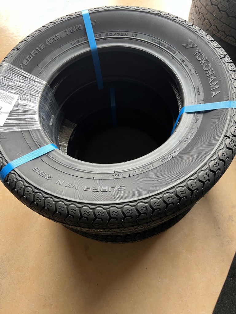ヨコハマタイヤ 2025年製 4本セット 145/80R12 80/78N SUPER VAN ヨコハマタイヤ 2025年製 4本セット 145/80R12 80/78N SUPER VAN