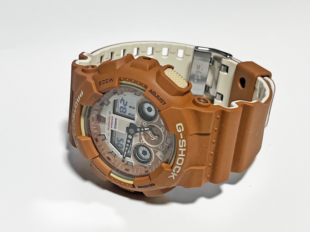 G-SHOCK ジーショック GA-100SHB-5AJR 柴犬デザインモデル 赤柴