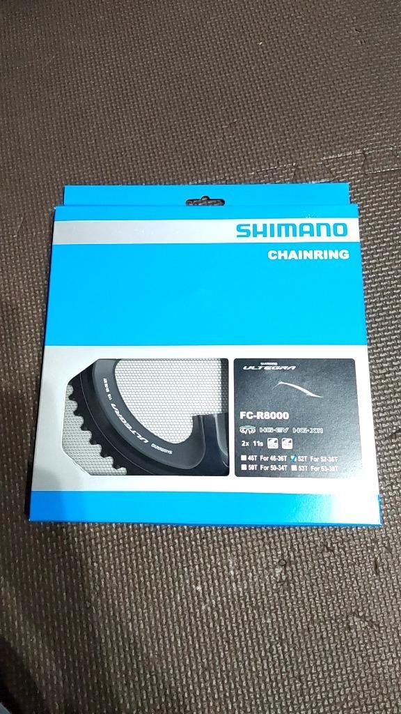 【超美品】ULTEGRA R8000 チェーンリング　52-36T Amazon | シマノ(SHIMANO) リペアパーツ チェーンリング 52T-MT