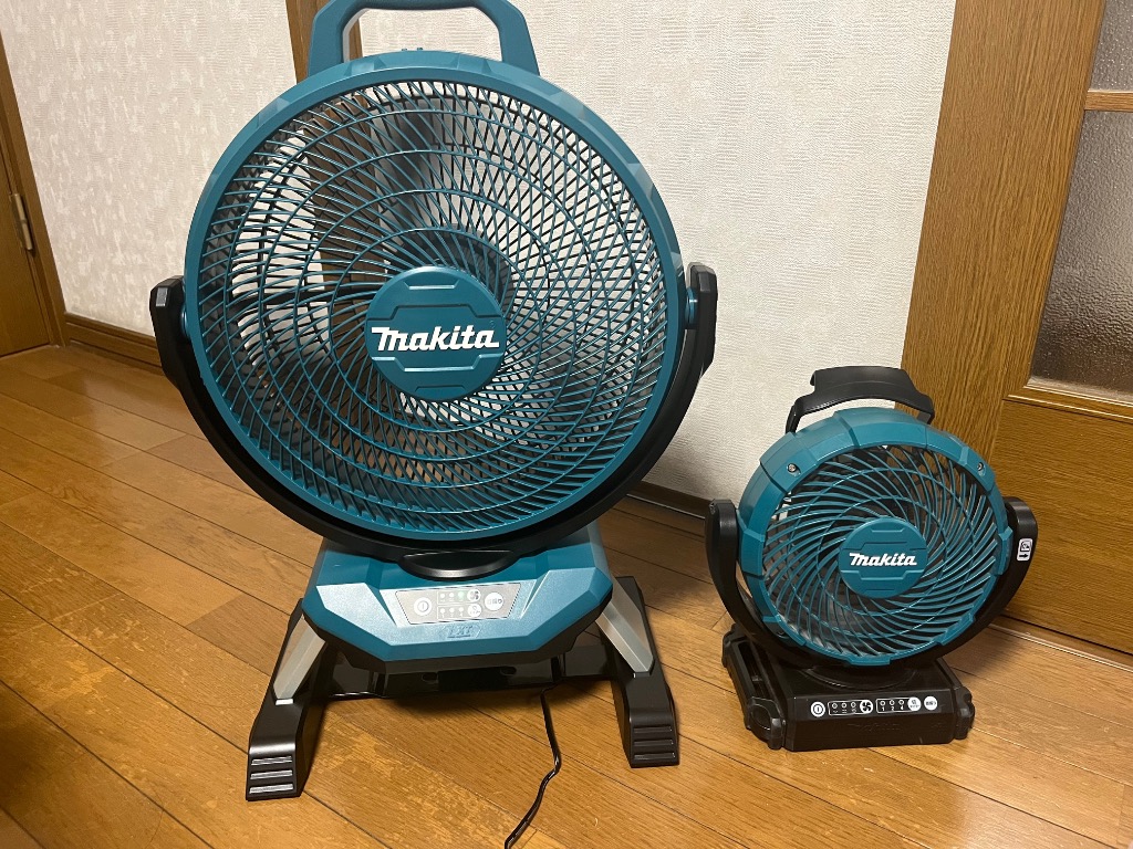 稼働OK！Makita　マキタ　充電式産業扇　CF301D 楽天市場】マキタ(makita) CF301DZ 青 充電式産業扇［本体のみ