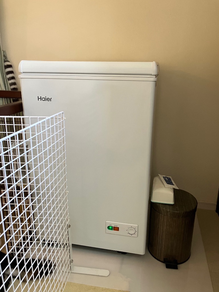 ハイアール フリーザー 上開き冷凍庫 100L ホワイト JF