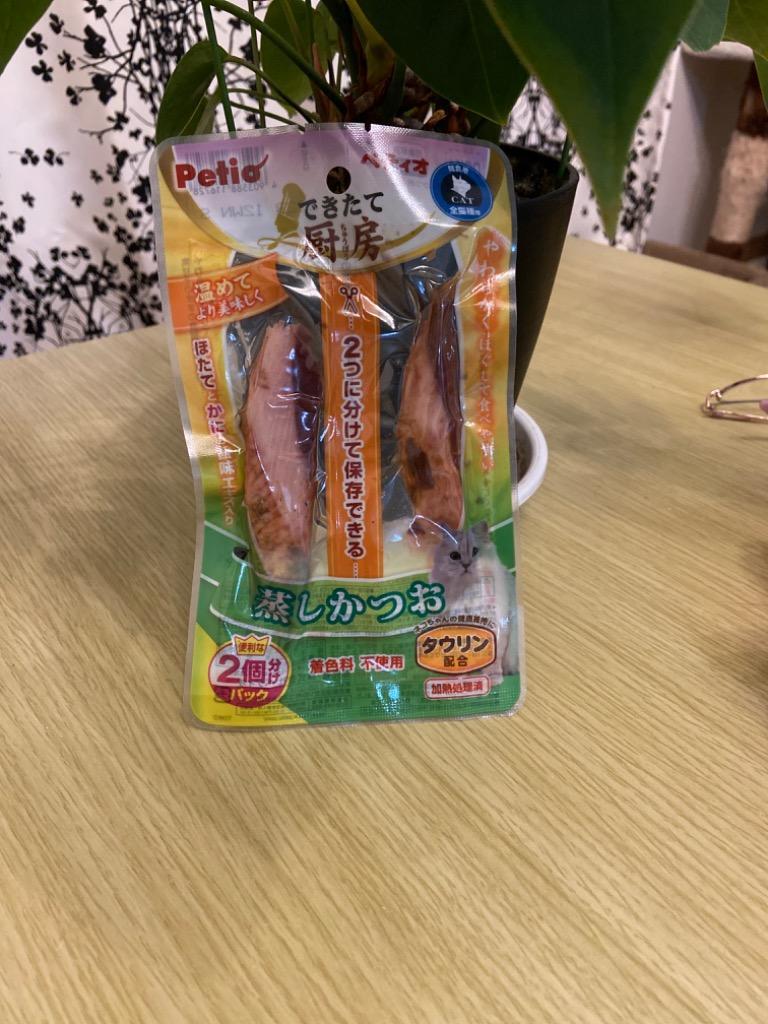 ペティオ できたて厨房キャット 蒸しかつお ３５ｇ :4903588116728