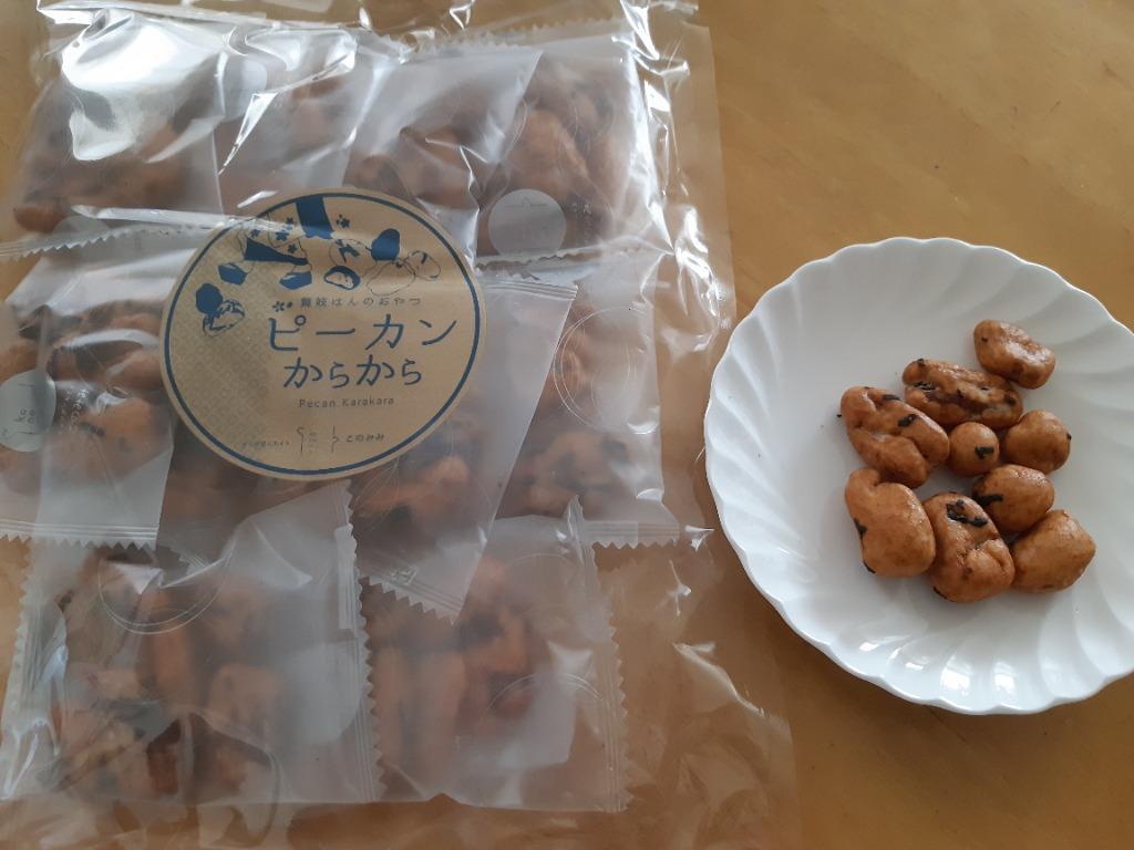 ピーカンからから 200g 個包装 クルミ ピーカンナッツ 小分け 醤油 おかき 茶うけ 干菓子 乾菓子 :652:ナッツクリエイト このみみ -  通販 - Yahoo!ショッピング