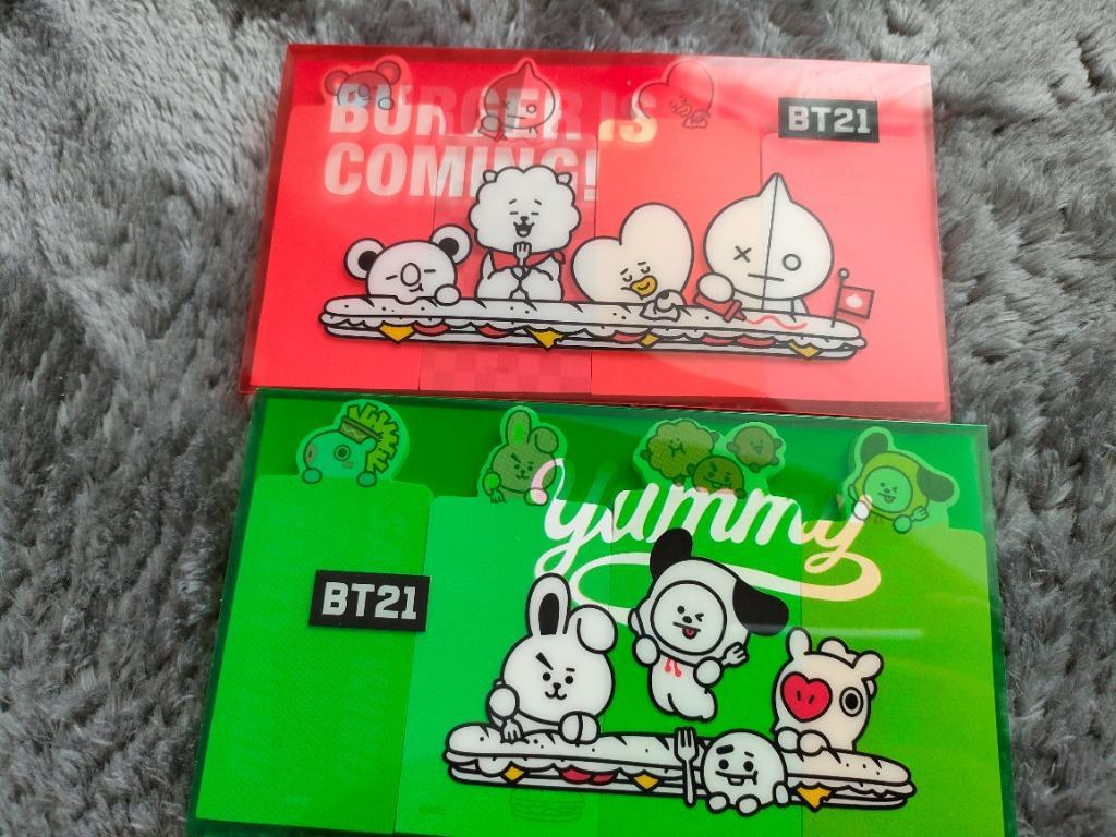 出色 BT21 ベビー 付箋7種 チェックリスト パッド 韓国文具 文房具 メモ かわいい 防弾少年団 materialworldblog.com