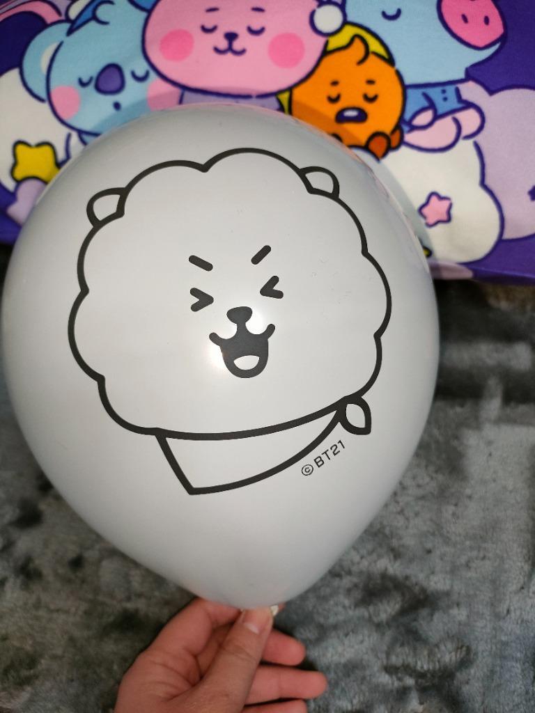 BT21 ゴム風船 5個セット [韓国][雑貨][かわいい][BTS][防弾少年団 