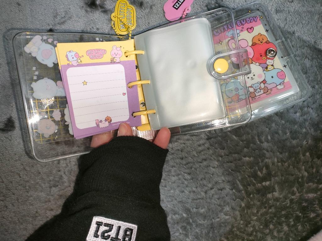 BT21 MY LITTLE BUDDY 3穴 チェキポケット 手帳 [韓国文具][文房具][カレンダー][スケジュール][かわいい][防弾少年団] [ 公式] :q787:韓国情報広場ヤフー店 - 通販 - Yahoo!ショッピング