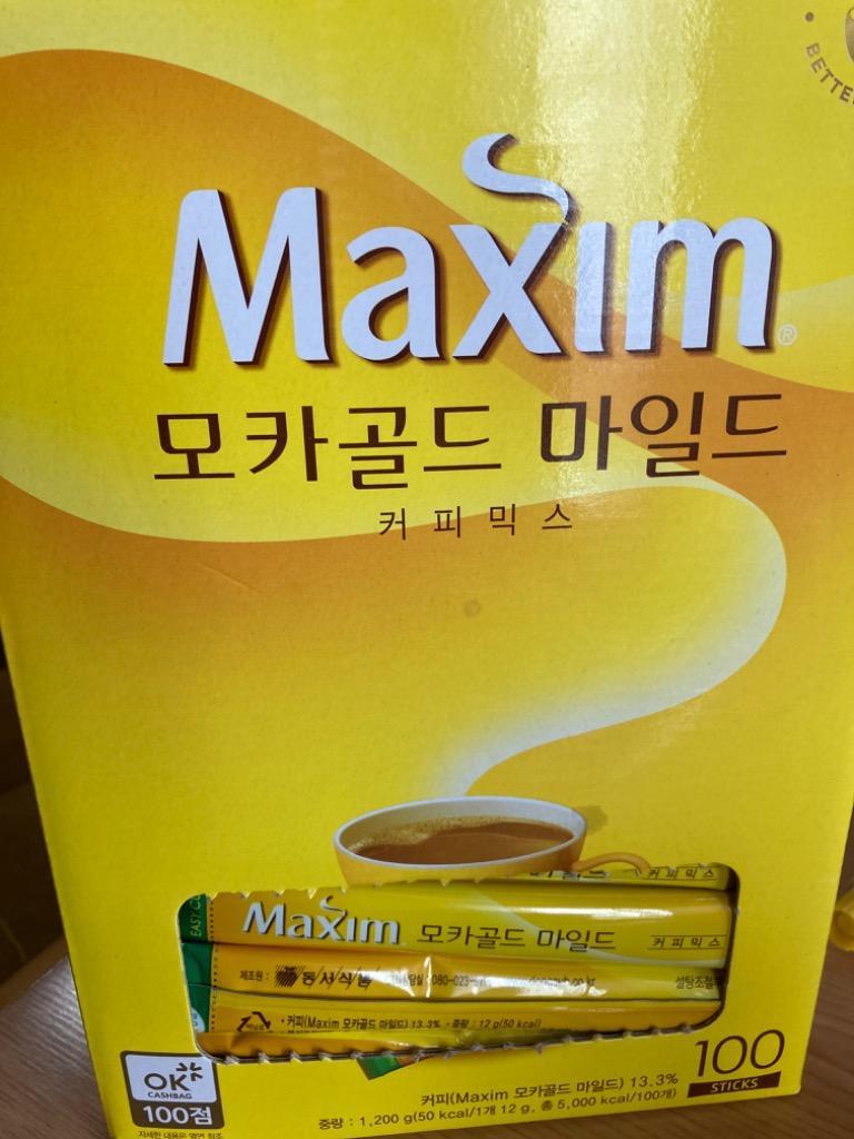 送料無料 マキシム コーヒーミックス 12g ｘ 100包入り x4袋セット インスタント モカ ゴールド スティック Maxim  :f-ch6-111115-mocax4:韓国商品館 - 通販 - Yahoo!ショッピング