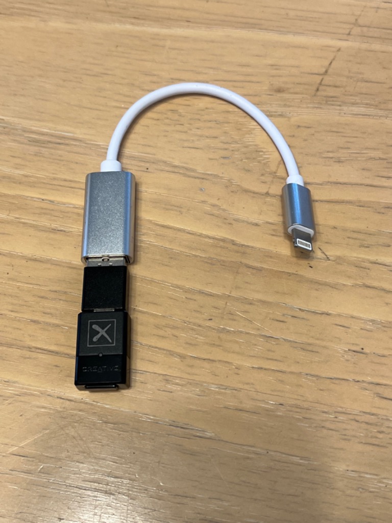 RoiCiel　OTG Lightningケーブル超大電流型 500maまで対応   USBA(メス)→Lightning(オス) MIDI USB変換 高速データ転送 DACの接続可能IOSデバイス