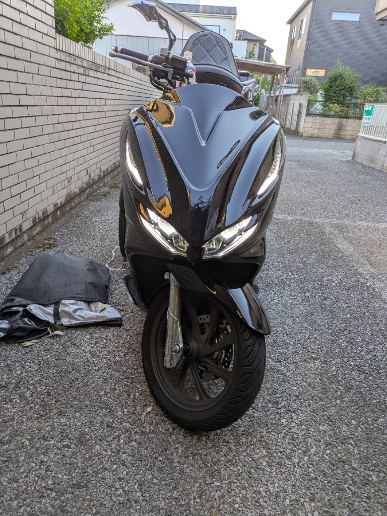 PCX(JF81KF30) デビルマスク ☆塗装済☆ : バイクカスタムパーツ