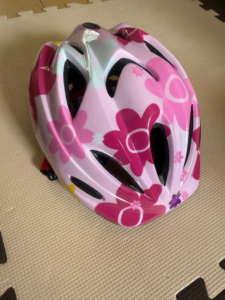 ヘルメット 幼児用 自転車 55cm-63cm 小学生低学年向 2色 キッズ