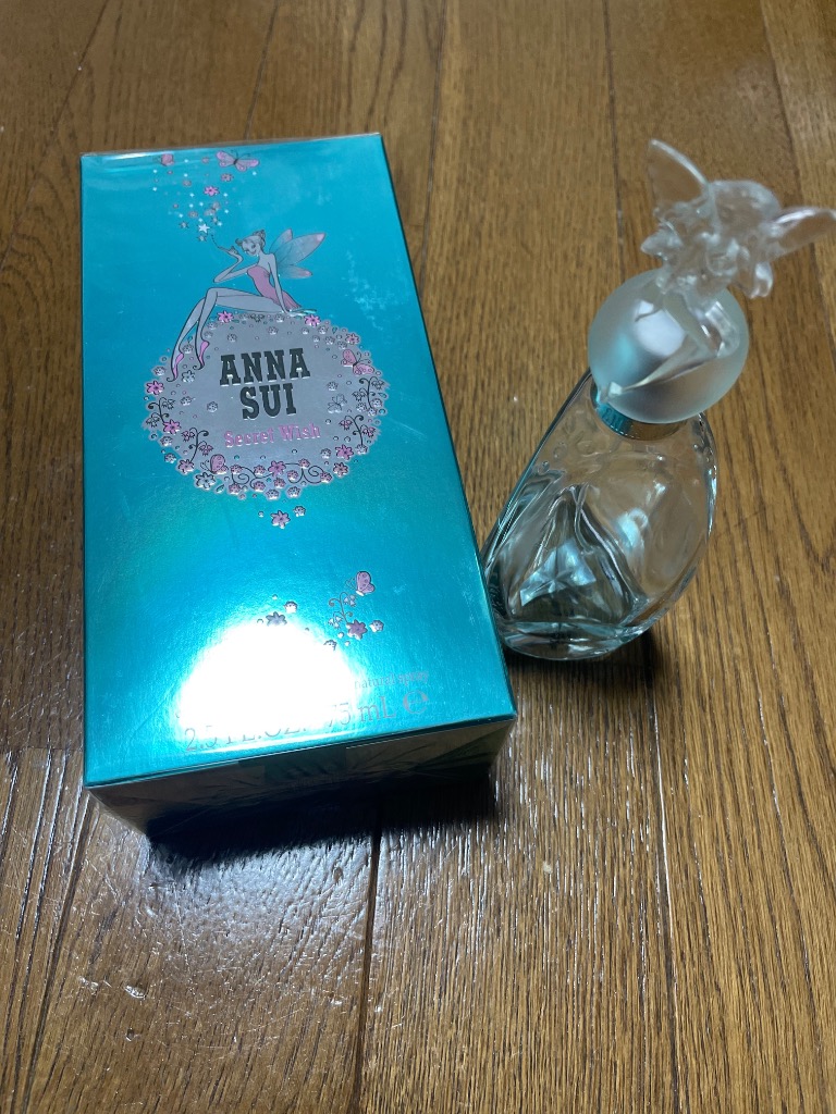 ANNA SUI 香水 シークレット　ウイウッシュ　オードトワレ　75ml×2 アナ スイ コスメティックス シークレット ウィッシュ