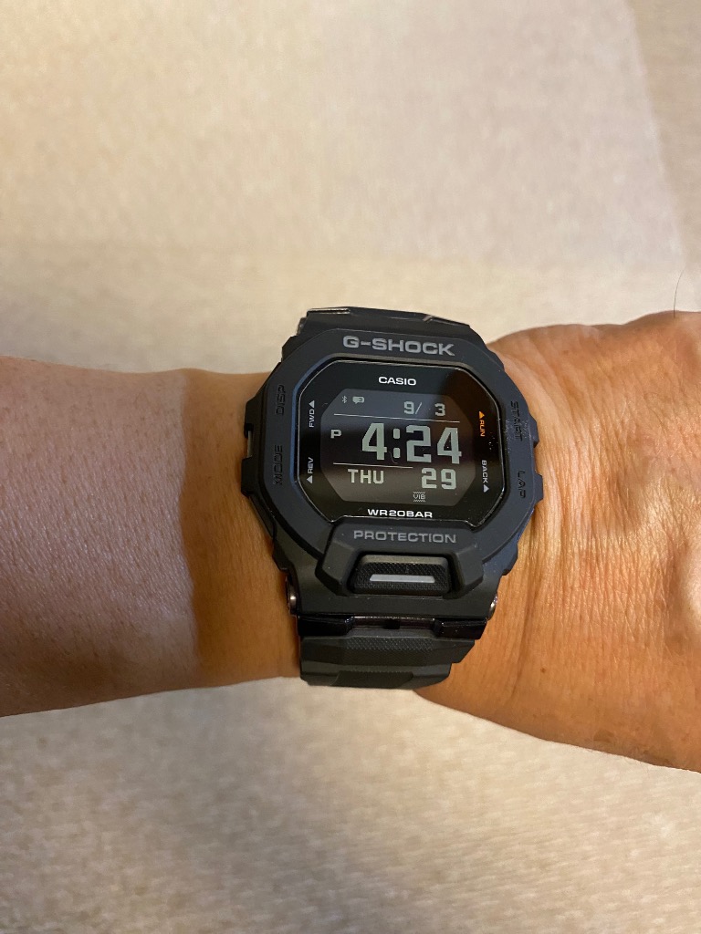 G-SHOCK CASIO カシオ GBD-200-1 ブラック メンズ腕時計 Bluetooth