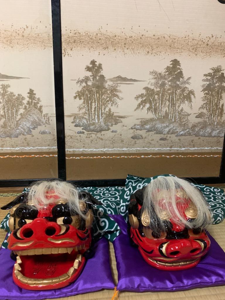 昼神小獅子　獅子舞用幌　標準サイズ　参考 昼神小獅子 獅子舞用幌 標準サイズ 参考