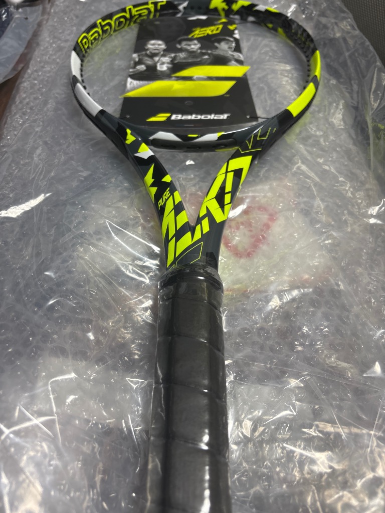 Babolat ピュアアエロ 2019 G4　Pure Aero 試打してきました！「バボラ ピュアアエロ（Babolat Pure Aero