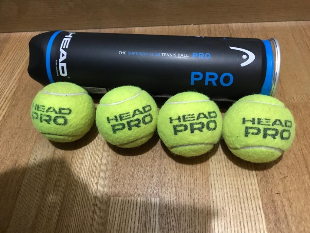 ヘッド HEAD PRO 571614 硬式テニス プレッシャーボール 4球×12缶 48球 まとめ買い セット HEAD