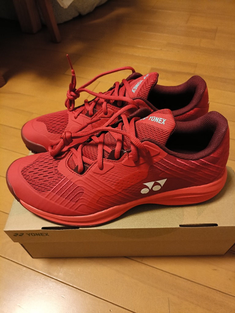 YONEX SONICAGE GCテニスシューズ レッド YONEX ヨネックス テニスシューズ メンズ SONICAGE パワー