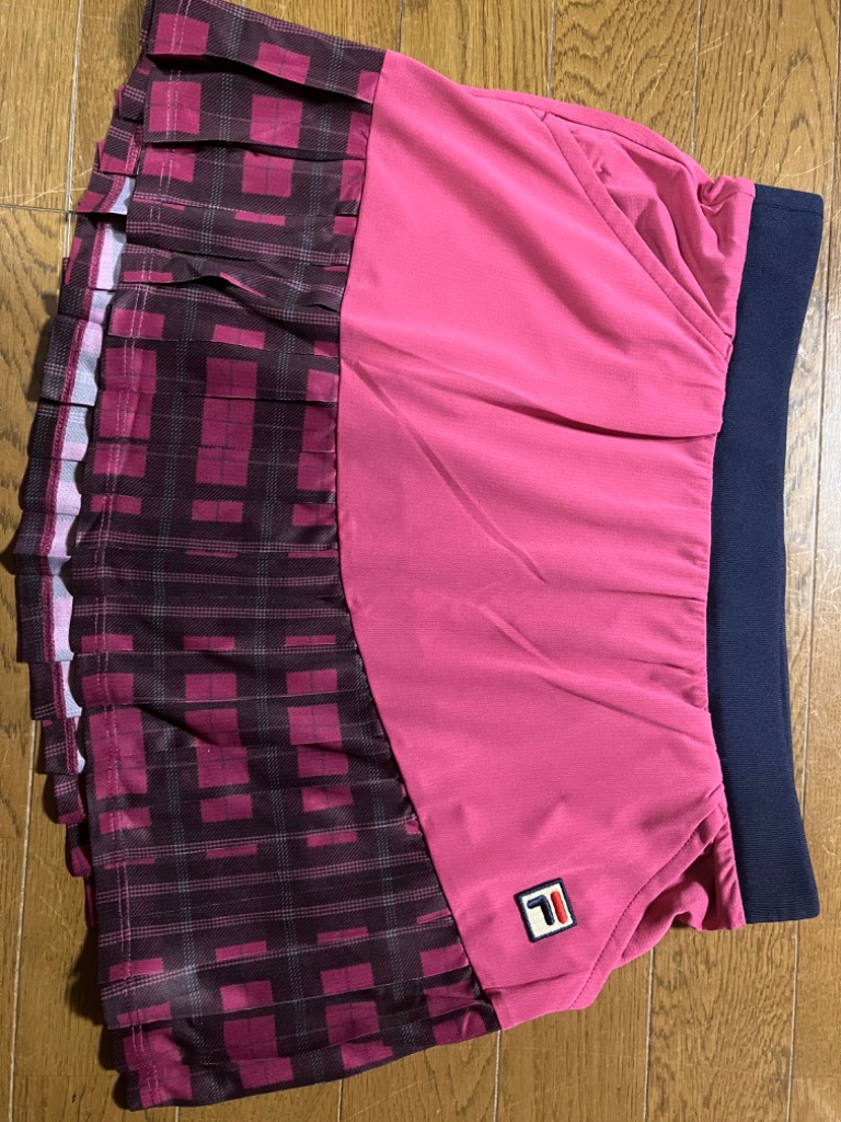 フィラ テニスウェア スコート Mサイズ FILA フィラ テニス ウェア シャツ スコート 上下セットアップ