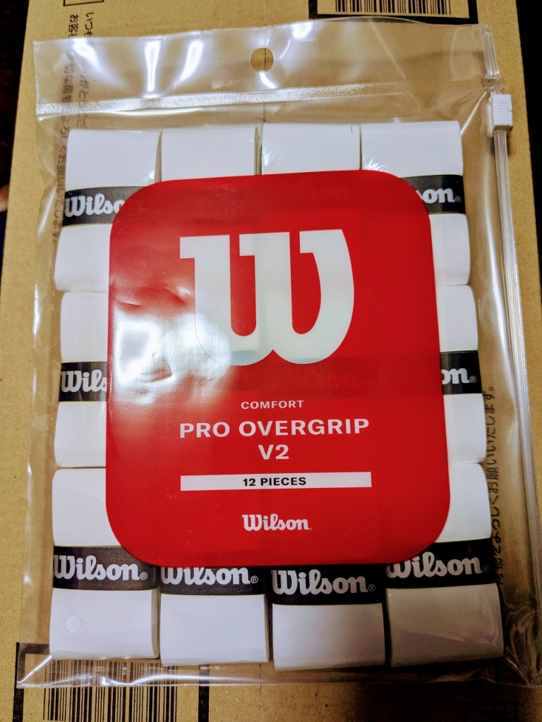 Wilson 「日本製」Wilson ウイルソン 「プロ・オーバーグリップ