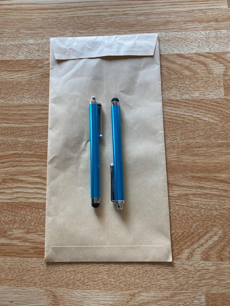 タッチペン 2本セット メタリック スマートフォン スマホ