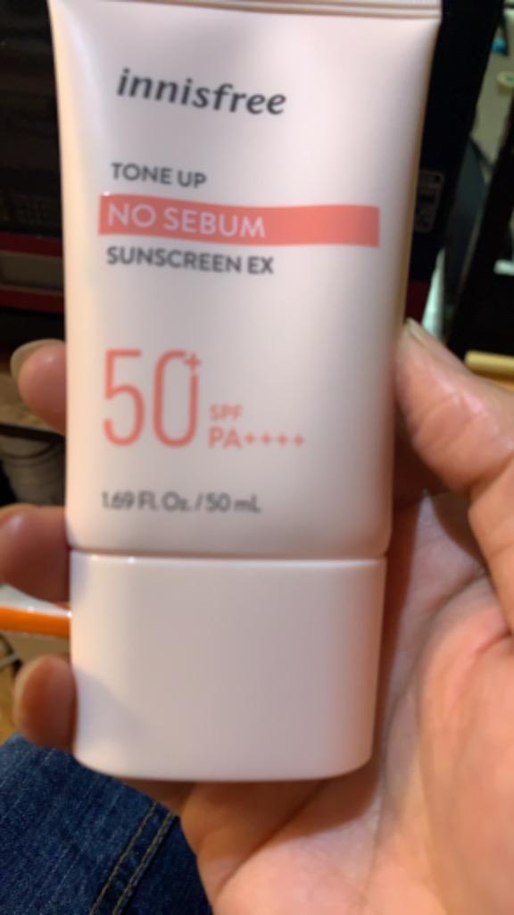 2022リニューアル! innisfree イニスフリー トーンアップ ノーセバム サンスクリーン EX SPF50+ PA++++ 50ml  日焼け止め 外線遮断剤 韓国コスメ 正規品 :764339784:KSCO - 通販 - Yahoo!ショッピング