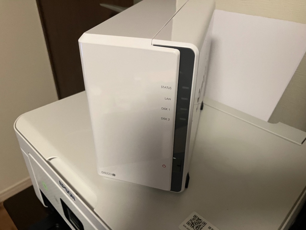 Synology DiskStation DS223j クアッドコアCPU搭載多機能