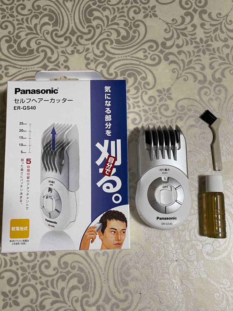 ヘアーカッターパナソニック製2018年製造未使用です。 Panasonic Panasonic（パナソニック） セルフヘアカッター（電池