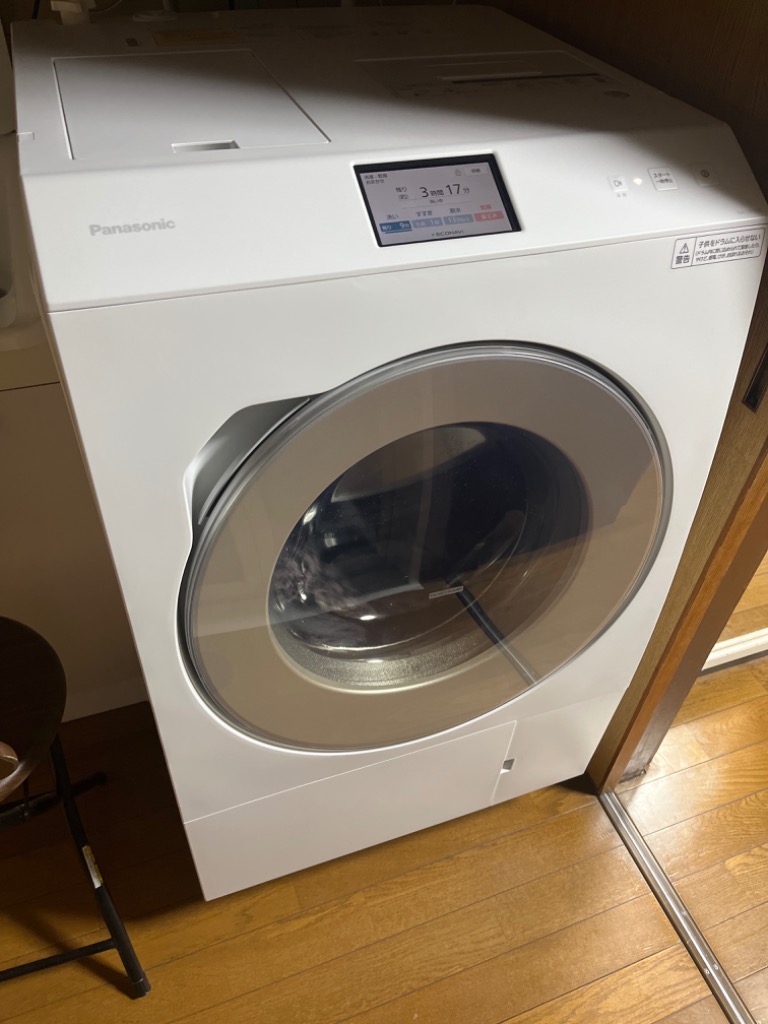 Panasonic（パナソニック） ドラム式洗濯乾燥機 NA-LX129CR-W 