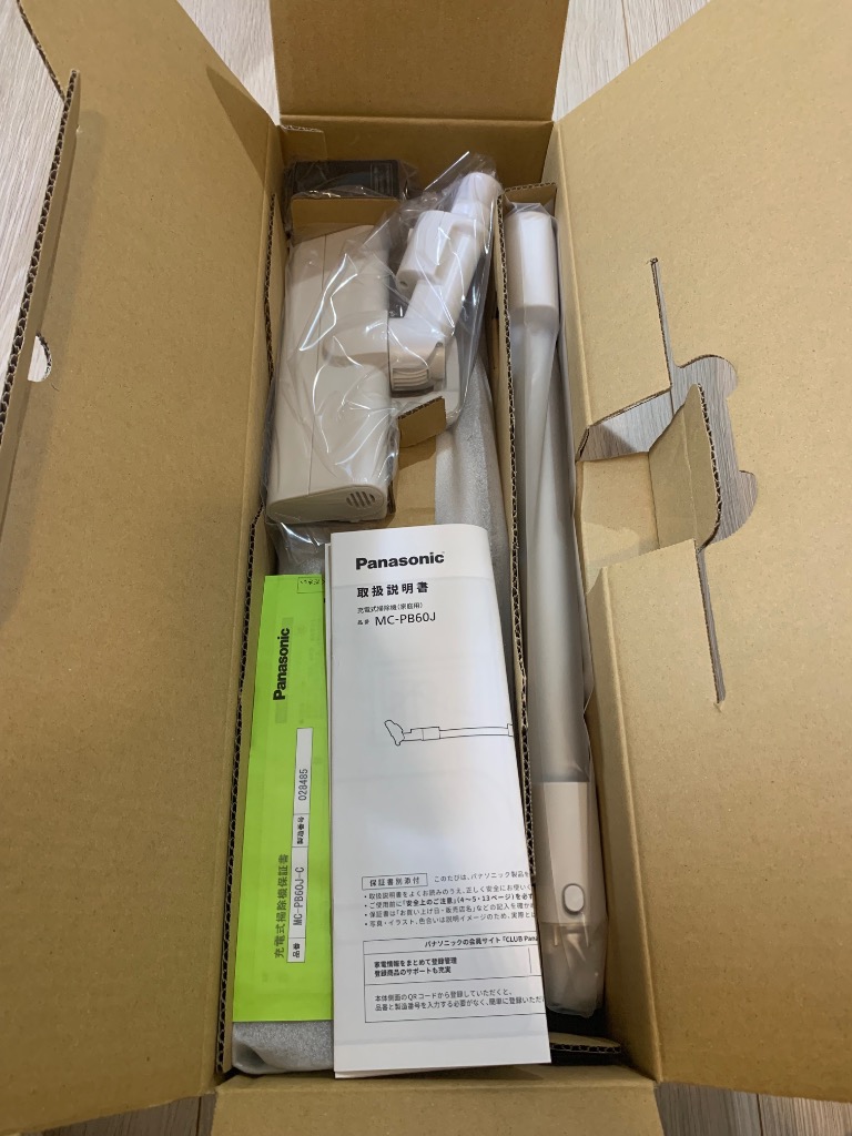 Panasonic Panasonic 紙パック式コードレススティック掃除機 MC