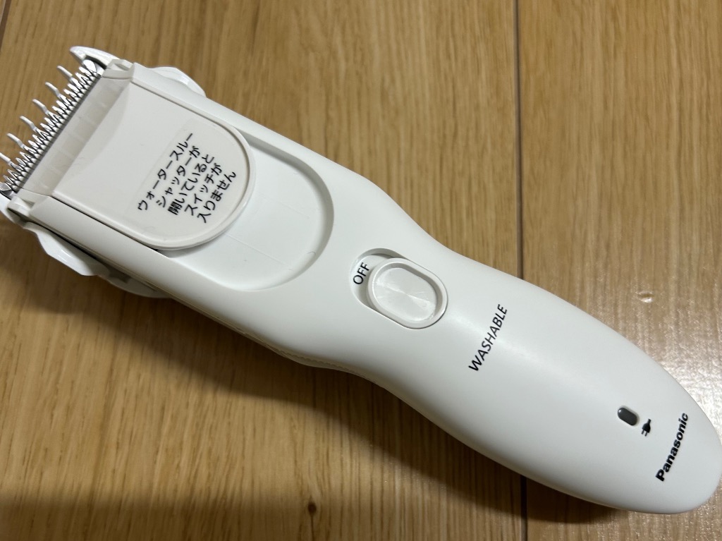 Panasonic ファミリーヘアーカッター ER-GF42-W （白） 電気