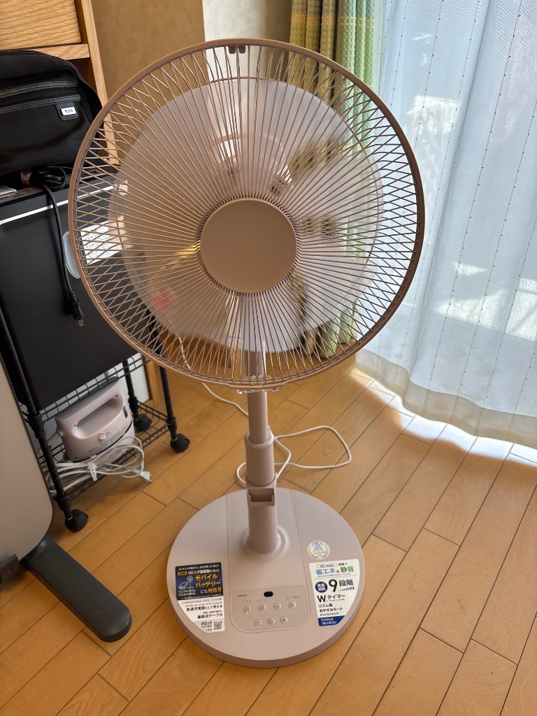 山善 DCモーターリビング扇風機 RLX-CP030(C) : ケーズデンキ