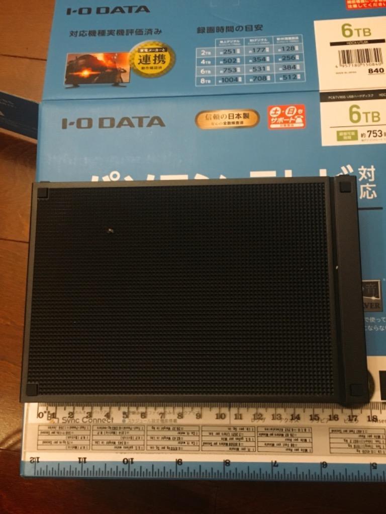 I-O DATA 外付けHDD HDCX-UTL6K 6TB フォーマット済み Amazon | アイ・オー・データ HDCX-UTL6K パソコン/テレビ録画