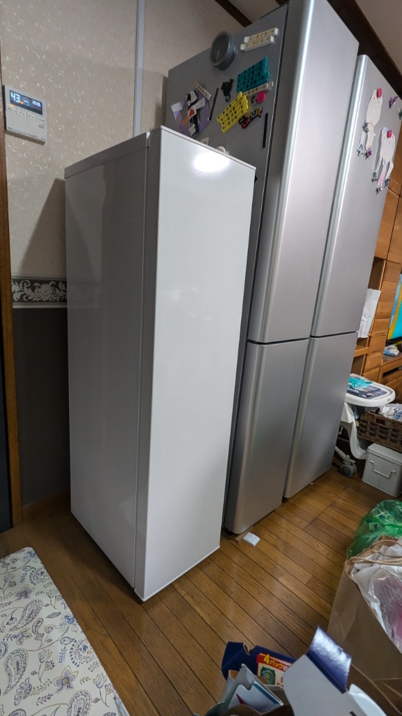 IRIS OHYAMA KUSN-S12B-W（ホワイト） 冷凍庫 - 最安値・価格