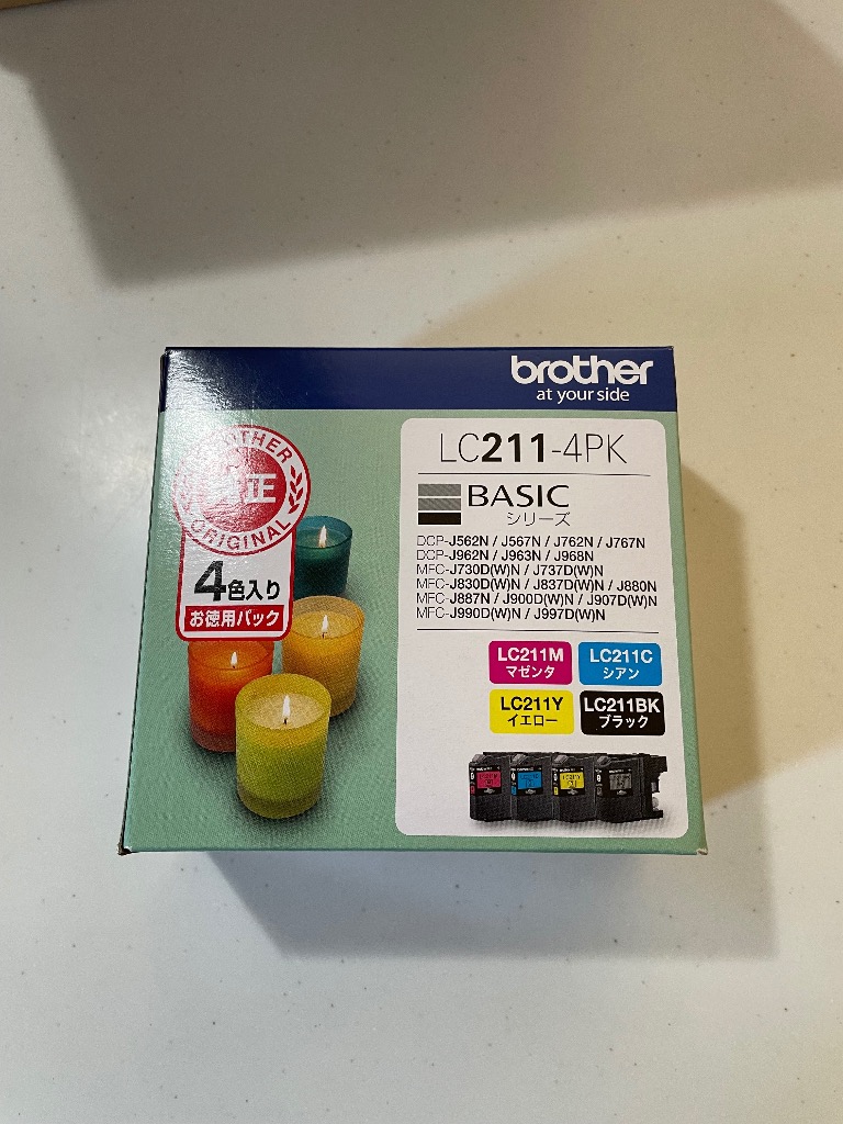 ブラザー工業 brother（ブラザー） 純正インクカートリッジ LC211-4PK