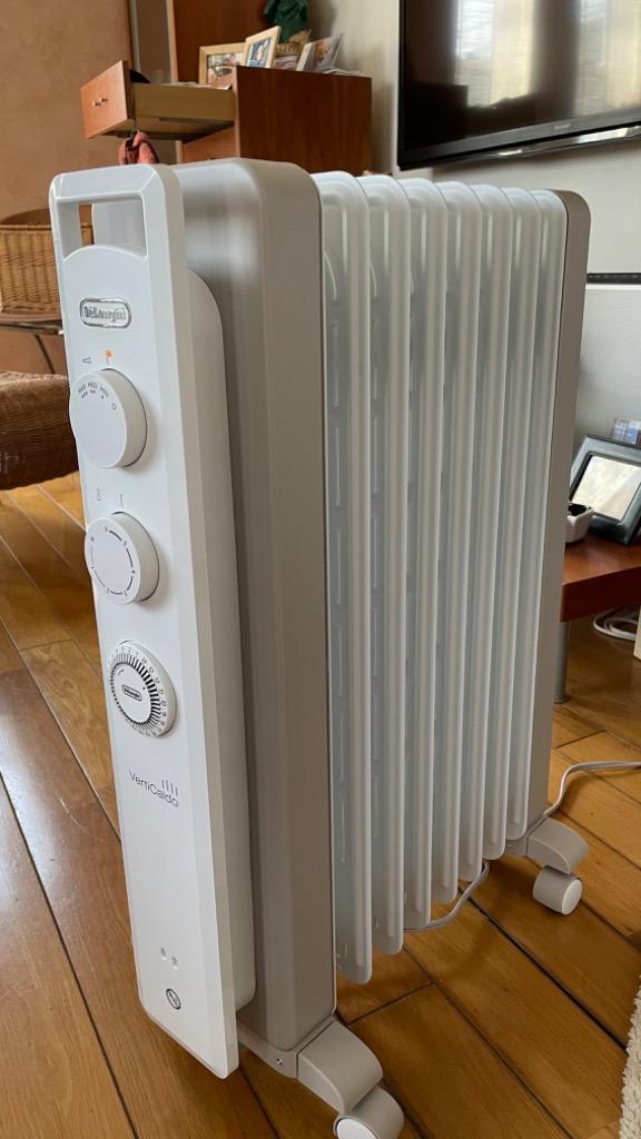 デロンギ（DeLonghi） ヴェルティカルド オイルヒーター RHJ21F0812-WH