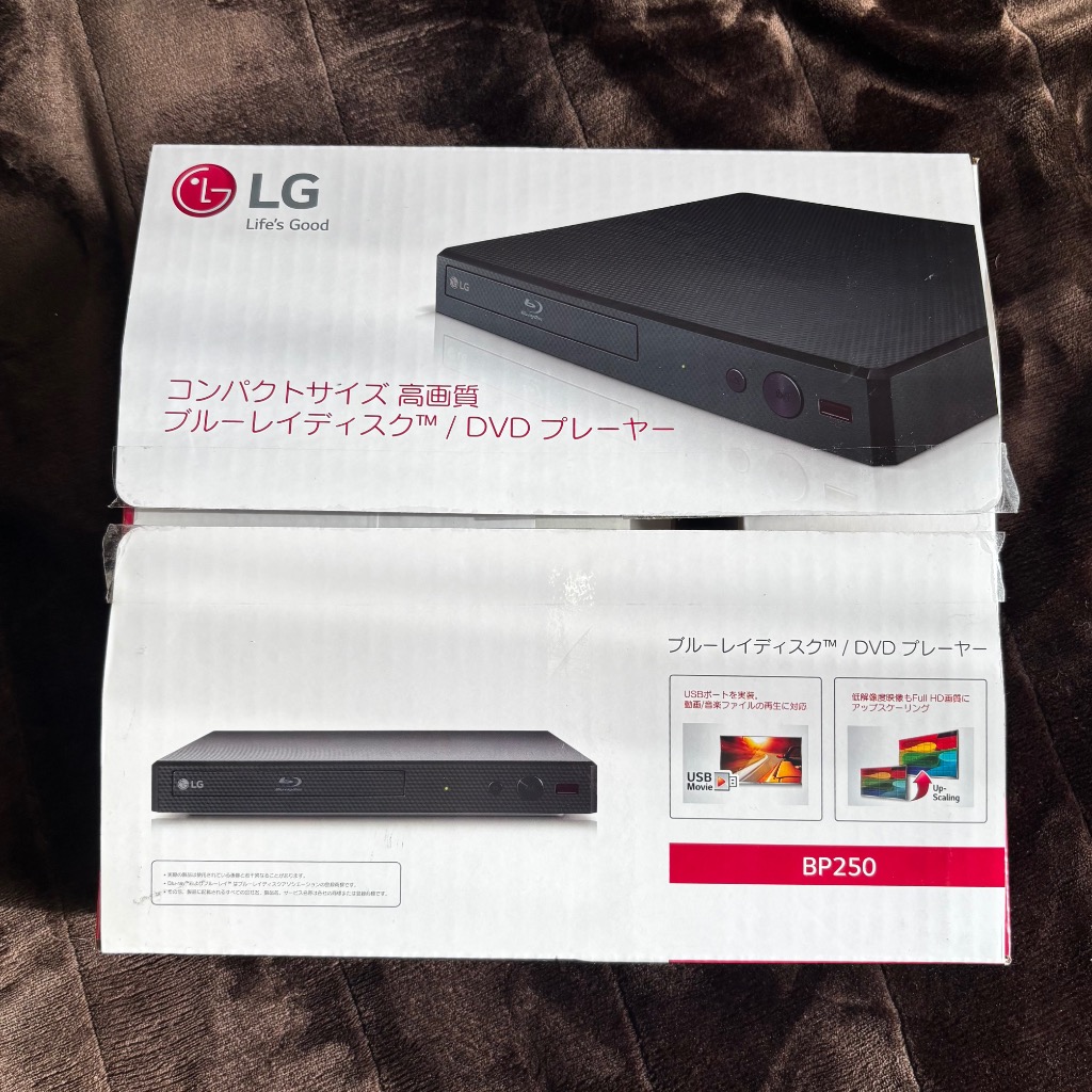 売り切れました】 LG コンパクト ブルーレイプレーヤー DVD 売り切れました】 LG コンパクト ブルーレイプレーヤー DVD