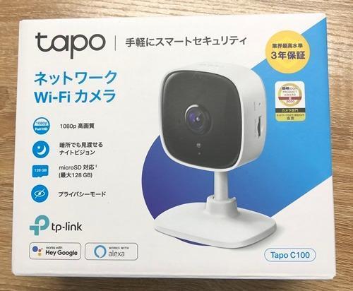 TP-Link（ティーピーリンク） ネットワークWi-Fiカメラ TAPO C100