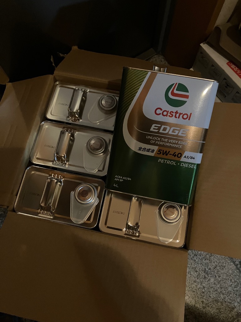 カストロール エッジ 5W-40 4L×6缶 エンジンオイル API SP A3/B4
