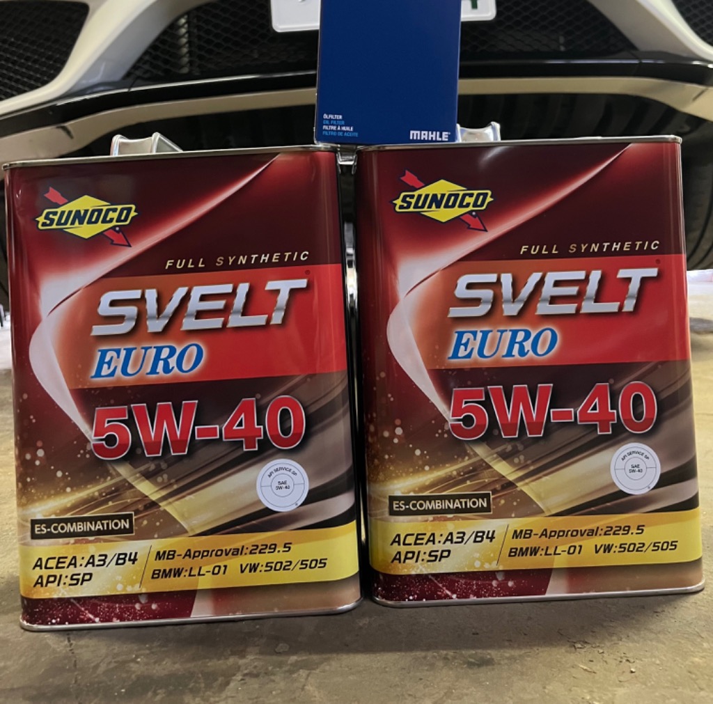 日本サン石油 SUNOCO Svelt EURO 5W-40 4Lx1缶 エンジンオイル全