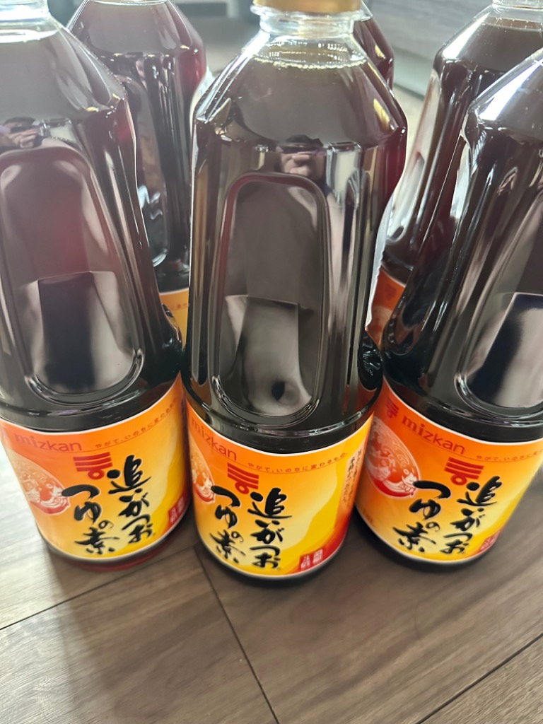 ミツカン 追いがつおつゆの素 1.8L ×6入り : ごようきき2クマ
