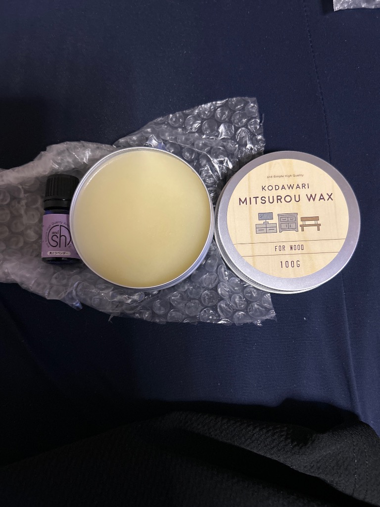 蜜蝋クリーム 木工用 蜜蝋ワックス こだわり みつろうワックス